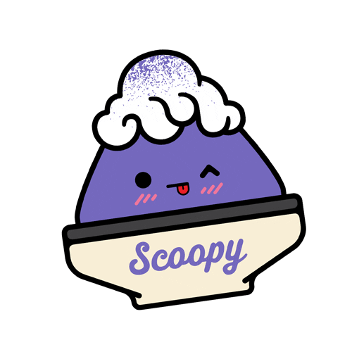 Scoopy Milk Bar Sticker