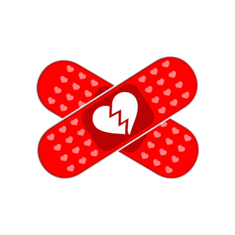Band Aid Love Sticker by Pixel Parade App