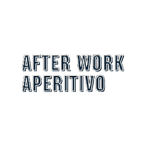 Afterwork Sticker by CELEBRE