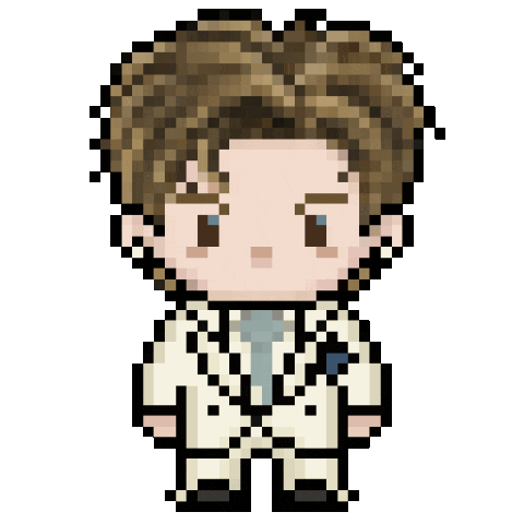 G Dragon Pixel Sticker