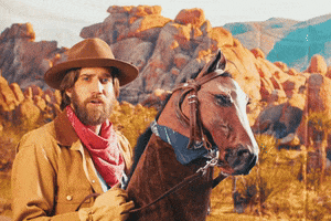Cowboy I Didnt See You There GIF