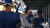 Willson Contreras Jumping With Joy GIF by MLB - Find & Share on GIPHY