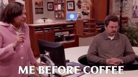 Dont Talk To Me Parks And Rec GIF by Death Wish Coffee