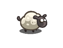 Sheep Sticker by IronhideGameStudio
