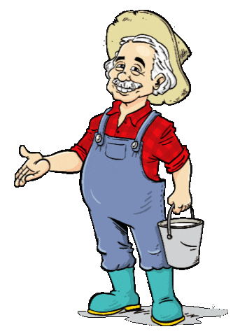 Farmer Bargains Sticker by Ollie's