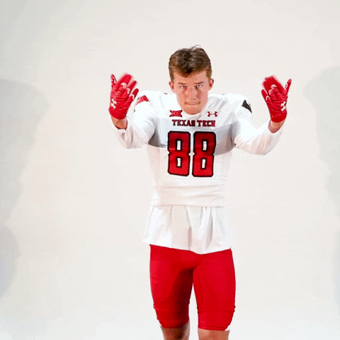 Jed Castles GIF by Texas Tech Football