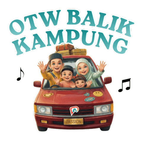 Hari Raya Festival Sticker by Passionationco