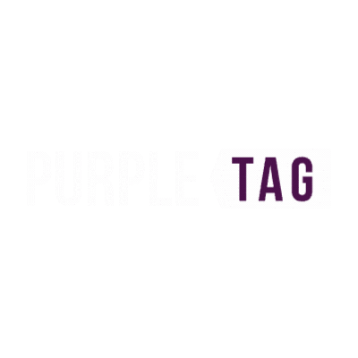 Purple Tag Sticker by Century Complete