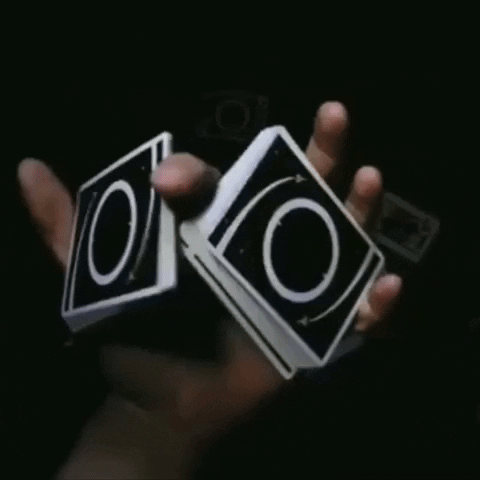Playing Cards Hand GIF by Black Roses Playing Cards