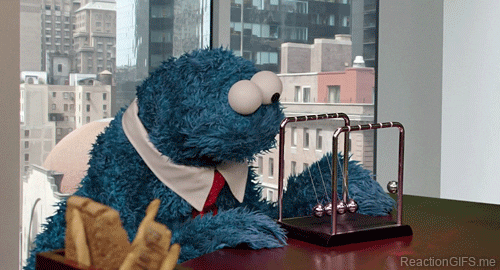 GIPHY search “Cookie Monster Office”