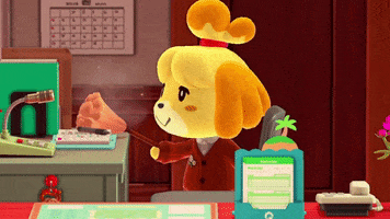 Cleaning Up Animal Crossing GIF by Amalgia LLC