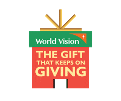 Happy Christmas Present Sticker by World Vision Malaysia