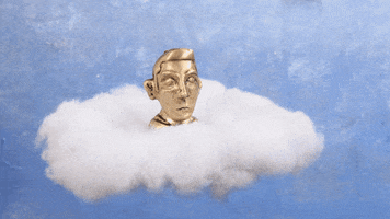 nateclaymashe metal sky head clouds GIF