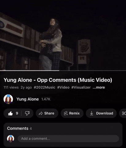Yung Alone GIF