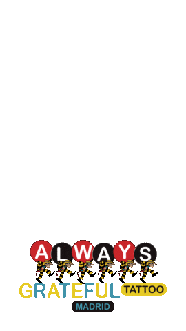 alwaysgratefultattoo Sticker