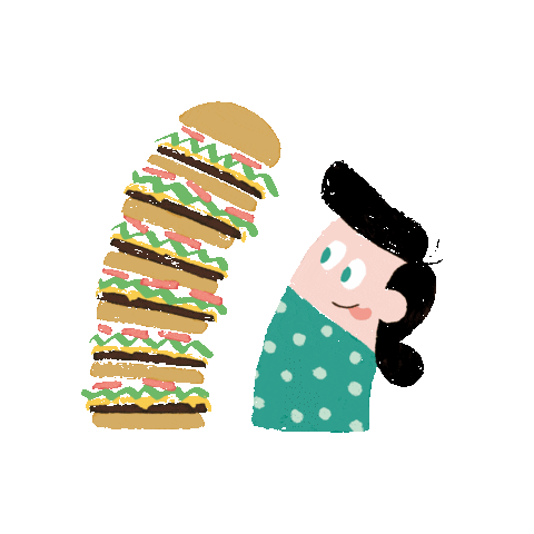 Sandwich Eating Sticker by Konttiravintola Morton