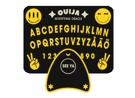 Ouija Board Halloween Sticker by ACME Gruppen AB