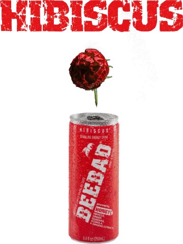 Flower Sticker by beebad energy drink