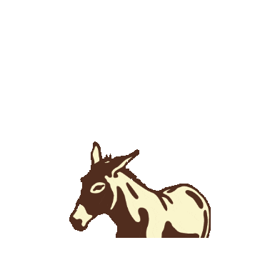 Donkey Brevard Sticker by Frank | Social Burro