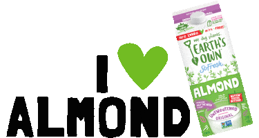 Almond Milk Sticker by Earth's Own