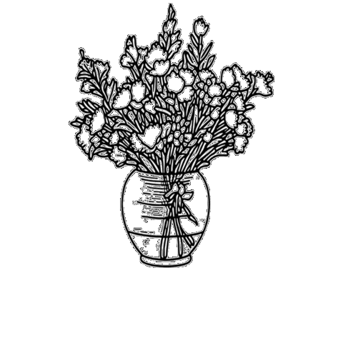 Twenty Three Flowers Sticker