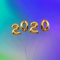 New Year Balloon GIF