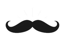 Mustache Sticker by Ask Childhood Cancer Foundation