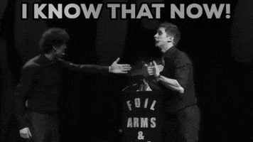 Fah I Know That Now GIF by FoilArmsandHog