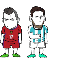 Messi Garymedel Sticker