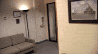 parkour GIF from The Office