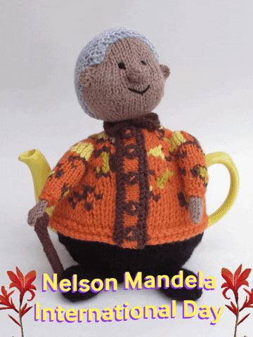 Nelson Mandela Teapot GIF by TeaCosyFolk