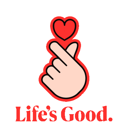 Heart Lifes Good Sticker by LG Thailand