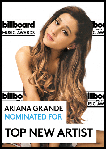 ariana grande GIF by Billboard Music Awards