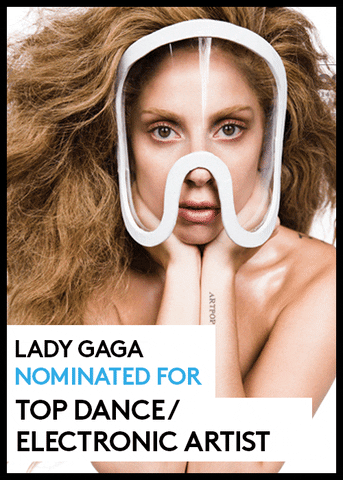 lady gaga GIF by Billboard Music Awards