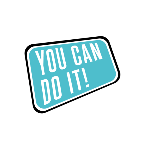 You Can Do It Penguin Sticker by Bos Animation