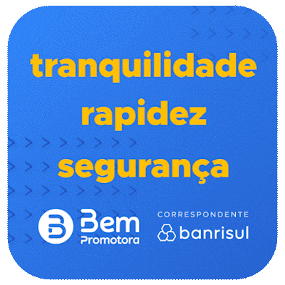 B Azul Sticker by Bem Promotora