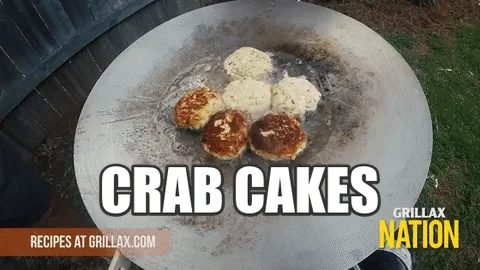 crab cakes boston GIF