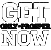 only-prosper Sticker