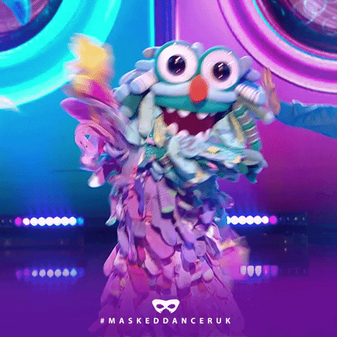 Sock Wax On Wax Off GIF by The Masked Singer UK & The Masked Dancer UK
