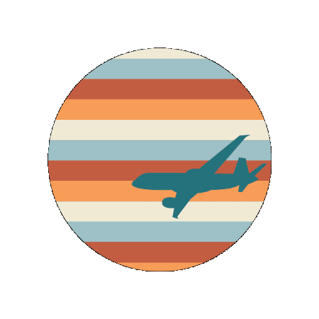 Runway 19 Coffee Co Sticker