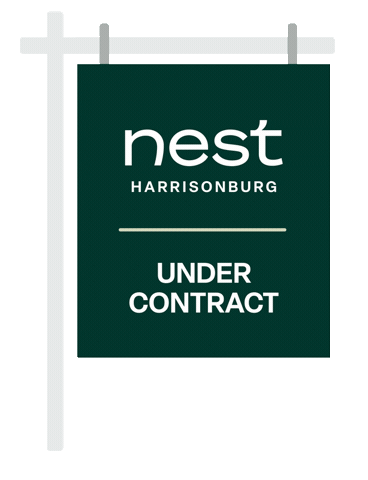 Under Contract Sticker by Nest Realty Harrisonburg