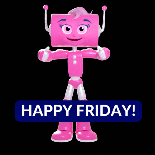 Its Friday Happy Dance GIF by Blue Studios