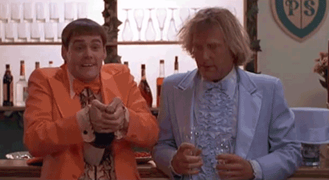 Image result for Dumb and dumber gif