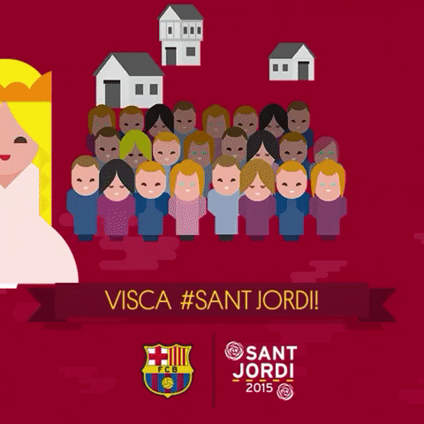 Sant Jordi GIF by FC Barcelona