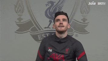 Andy Robertson Smile GIF by Liverpool FC