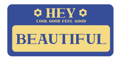 Quotes Look Good Feel Good Sticker by Playdress