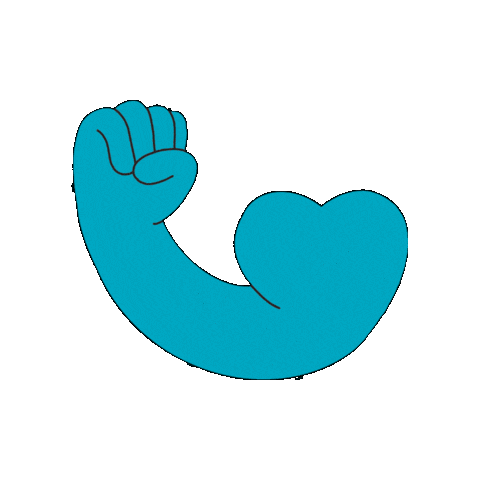 Muscle Love Sticker by thecamiloes