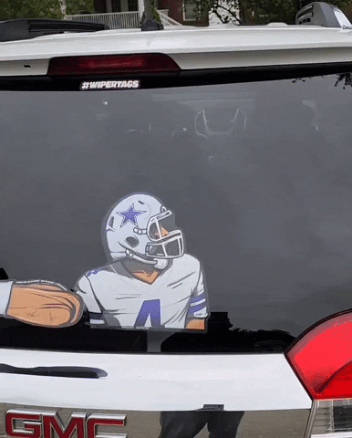 Quarterback GIF by WiperTags Wiper Covers