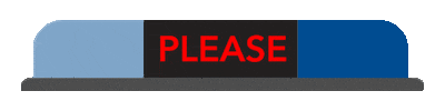Please Follow Police Stop Sticker by FITZOOM