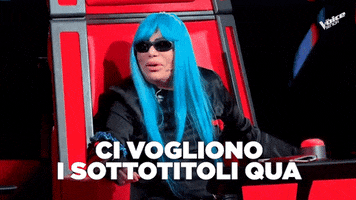 The Voice Senior What GIF by The Voice of Italy